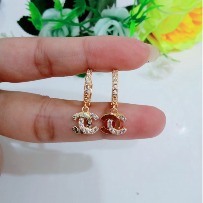 ANTING JEPIT PERMATA DENGAN LIONTIN MOTIF 002Q