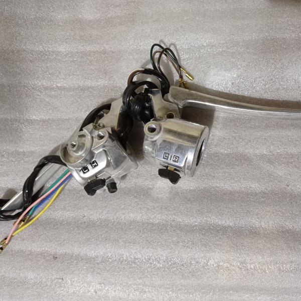 Holder Sakelar Saklar Set Kanan Kiri Yamaha L2G L2S Yb Yb100 L2Dx Yl2 Eltuji Barang Langka