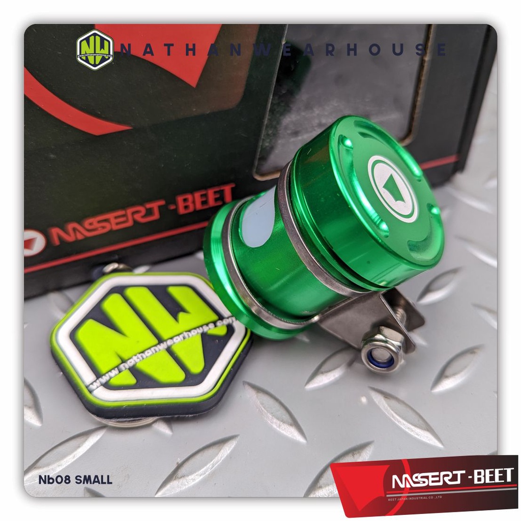 Tabung Minyak Rem Fluid Cap Oil Cup Full CNC Nassert Beet Replika lightech R15 R25 Ninja 150 250 CBR Small 08