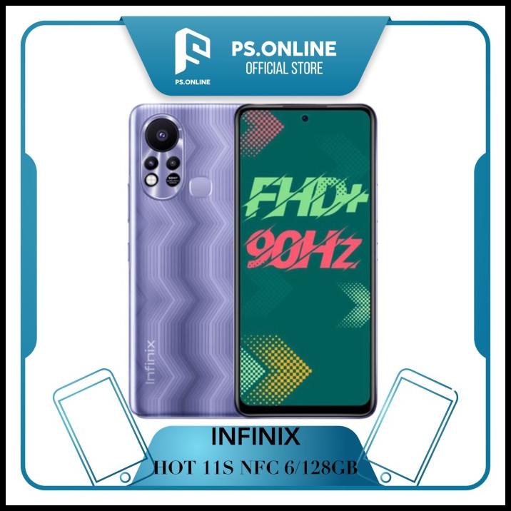 Infinix Hot 11s NFC 6/128 GB Garansi Resmi