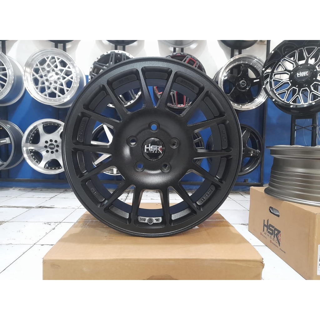 velg racing rally look r16 ertiga innova brv hsr fe02 velg hsr surabaya
