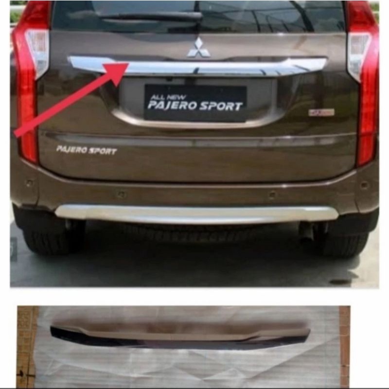 Garnis Pintu Bagasi Mitsubishi Pajero Sport Original