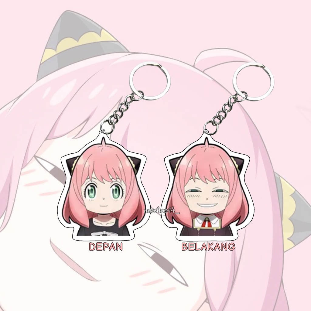 Gantungan Kunci Anime Ganci Anya SPY x Family
