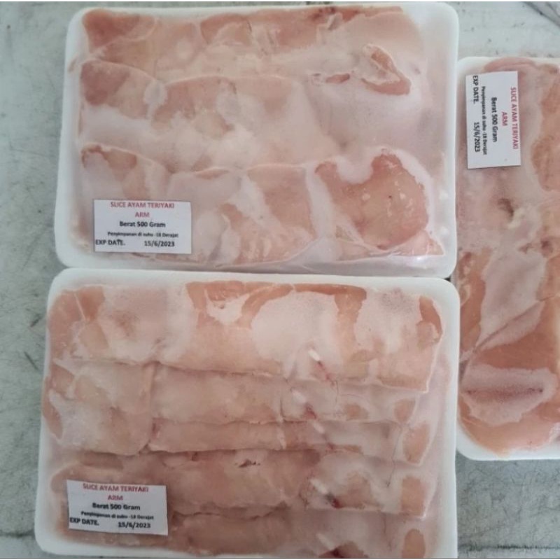 

Slice Ayam Teriyaki 500Gr