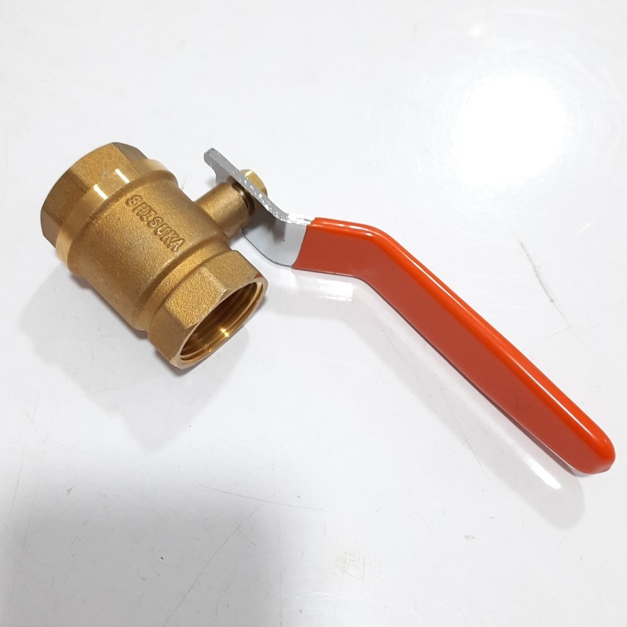 Ball valve kuningan 1/2&quot; (Inch) / Stop kran kuningan