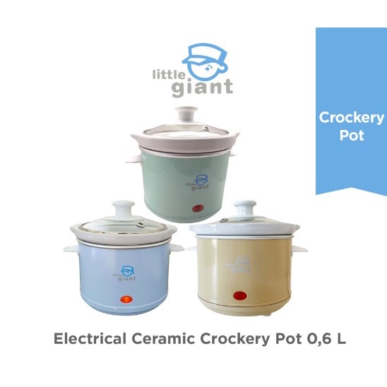 Little Giant Ceramic Crockery Pot 0.6lt | Slow Cooker | LG1806