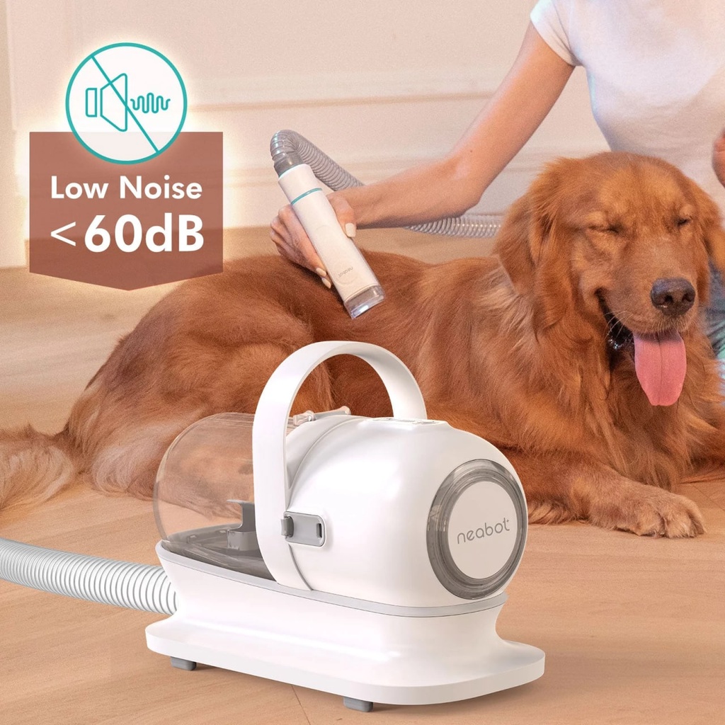 Neakasa by neabot P1 Pro Pet vacuum &amp; gromming kit / Alat Gromming Bulu Hewan - Garansi Resmi