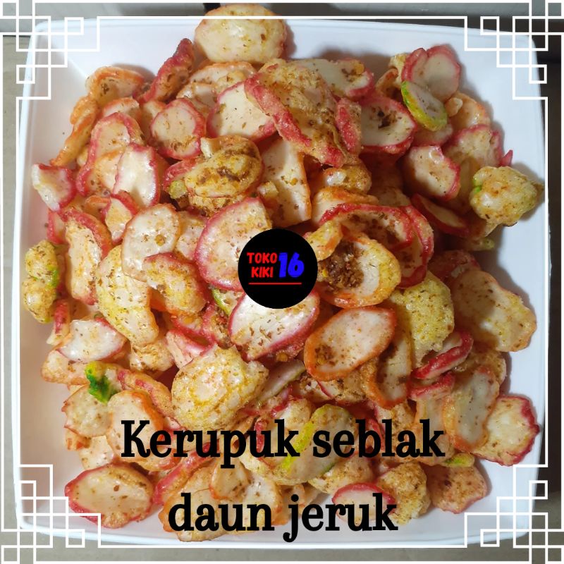 

KERUPUK SEBLAK DAUN JERUK / SNACK KILOAN