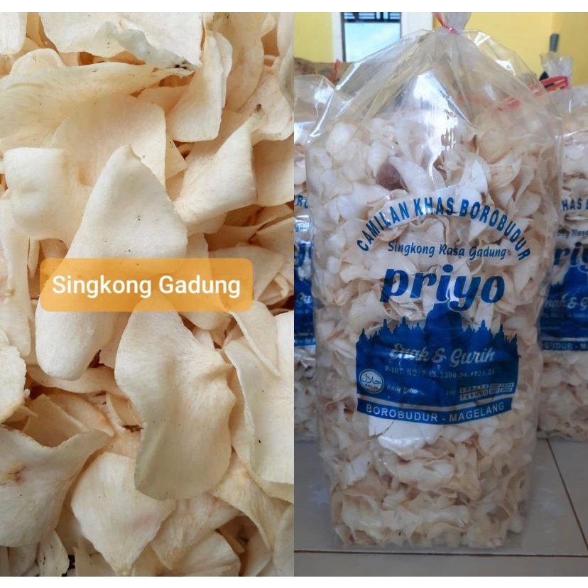 

SNACK RINGAN MURAH - SINGKONG GADUNG 250 Gram