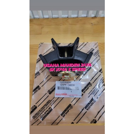 TRANS MOUNTING KIJANG 5K KF40 5 SPEED DUDUKAN VERSNELING 12371-34030