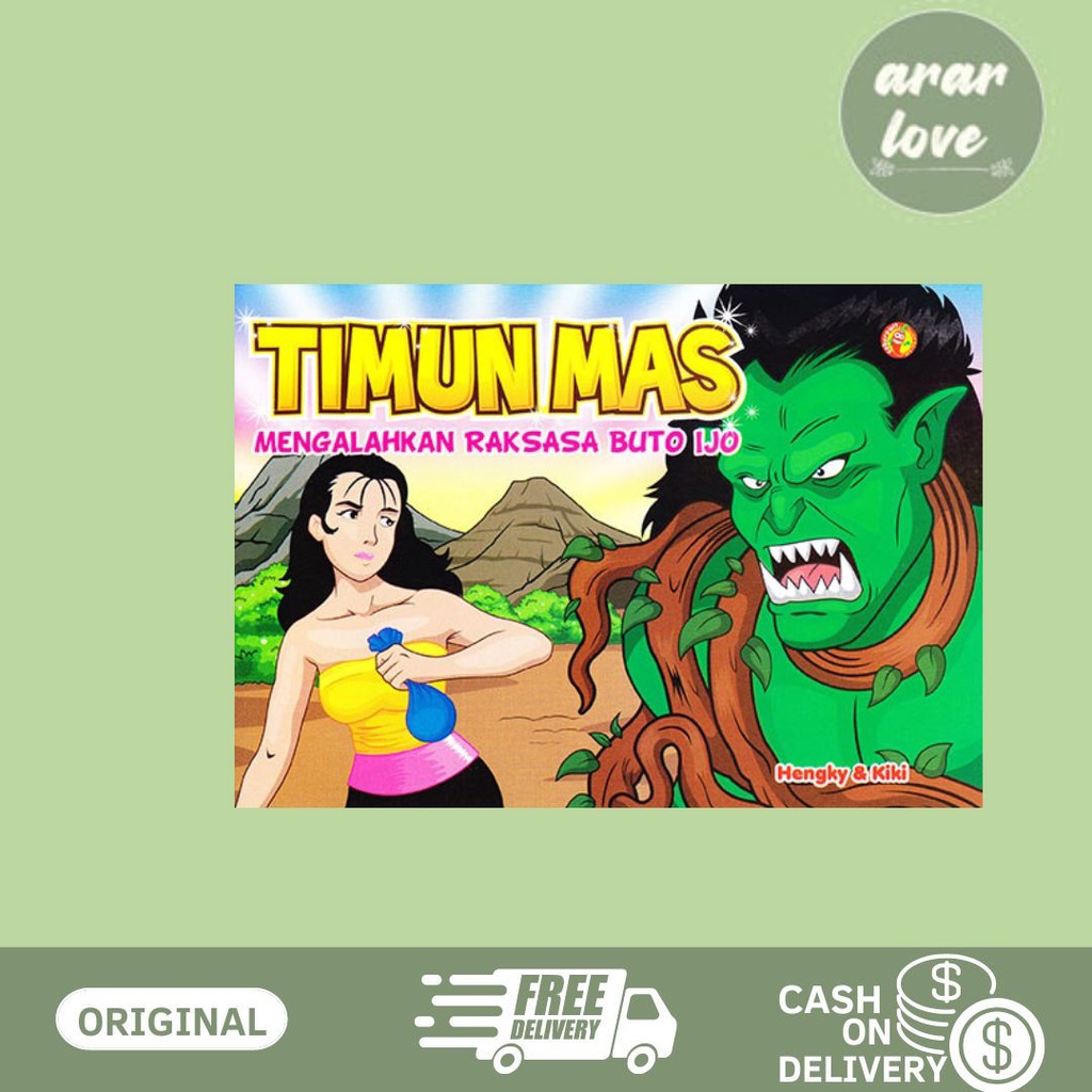 BUKU TIMUN MAS MENGALAHKAN RAKSASA BUTO IJO