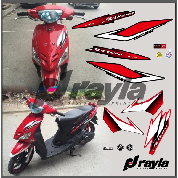 Striping Yamaha Mio Maximo Vietnam Two Tone Custom
