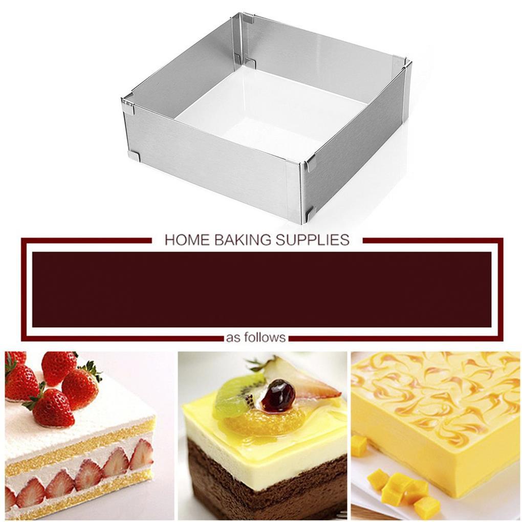 Cetakan Kue Home Bakery Pastry Making Aksesoris Stainless Steel Dekorasi Alat DIY Cetakan Kue Alat Peraga Bakeware Aksesori