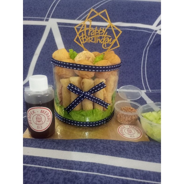 

Kue Ulang Tahun Pempek Tower (isi 30)