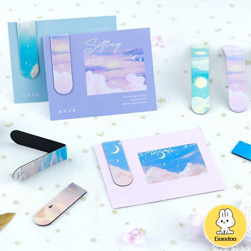 

Lukisan Minyak Kreatif Souvenir Hadiah Magnetik Bookmark Siswa -Doo