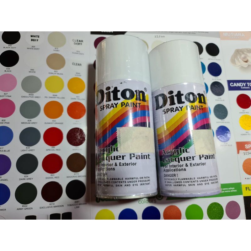 cat semprot diton 829 hino green