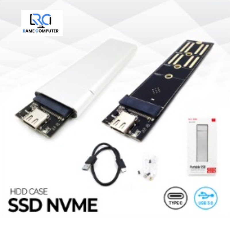 HDD CASE Enclosure Casing SSD NVME Type C