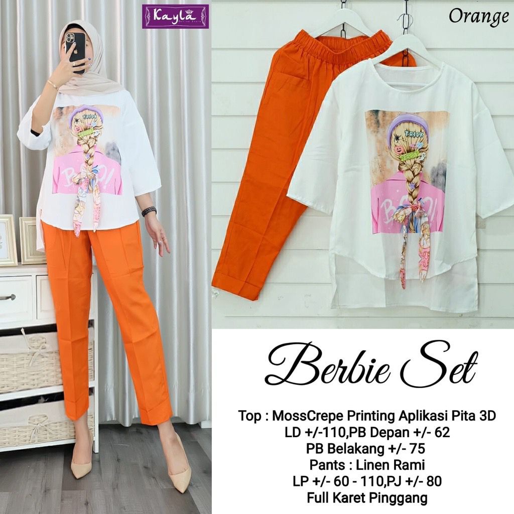 Setelan BARBIE SET