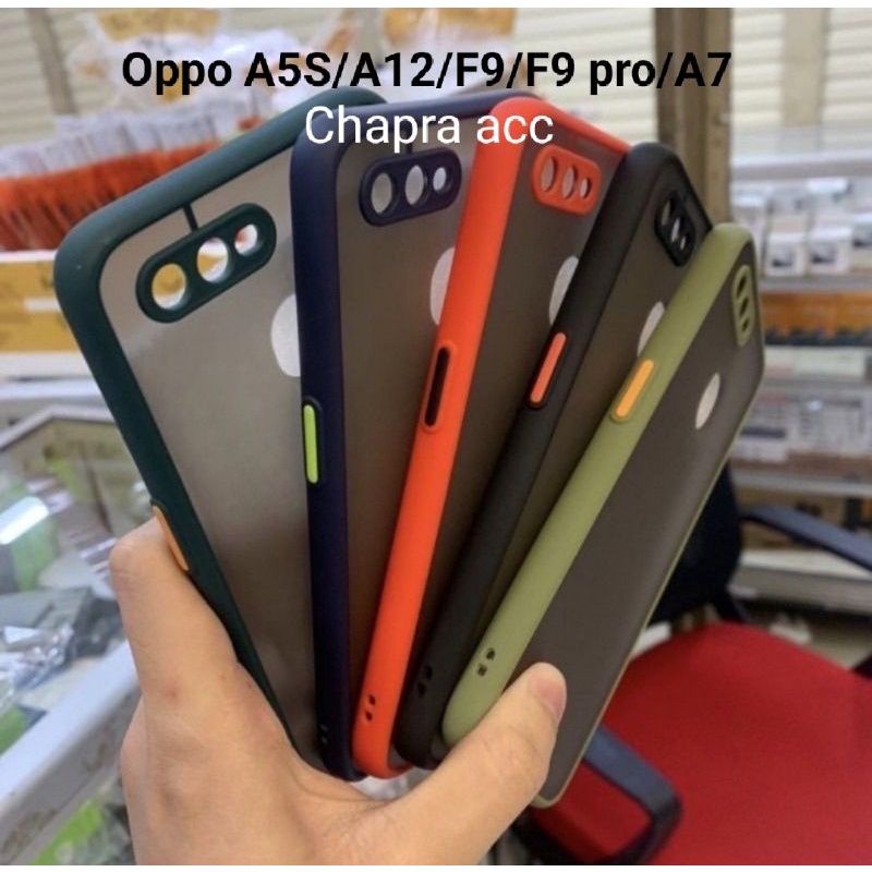 Slikon terbaru tipe Hp Oppo A5S/A12/A7/F9 My Choise Case Dove Bumper Aero Fuze Macaron