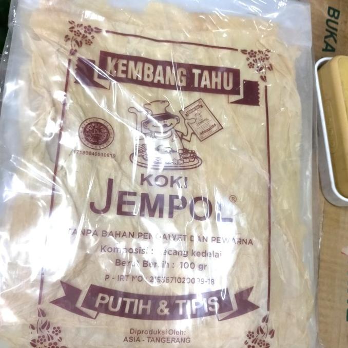 

PROMO KEMBANG TAHU CAP JEMPOL 100 GR 1PC(KHUSUS GRAK GOJEK) DISCOUNT