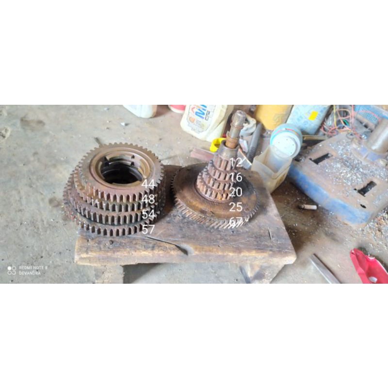 Rasio set vespa super