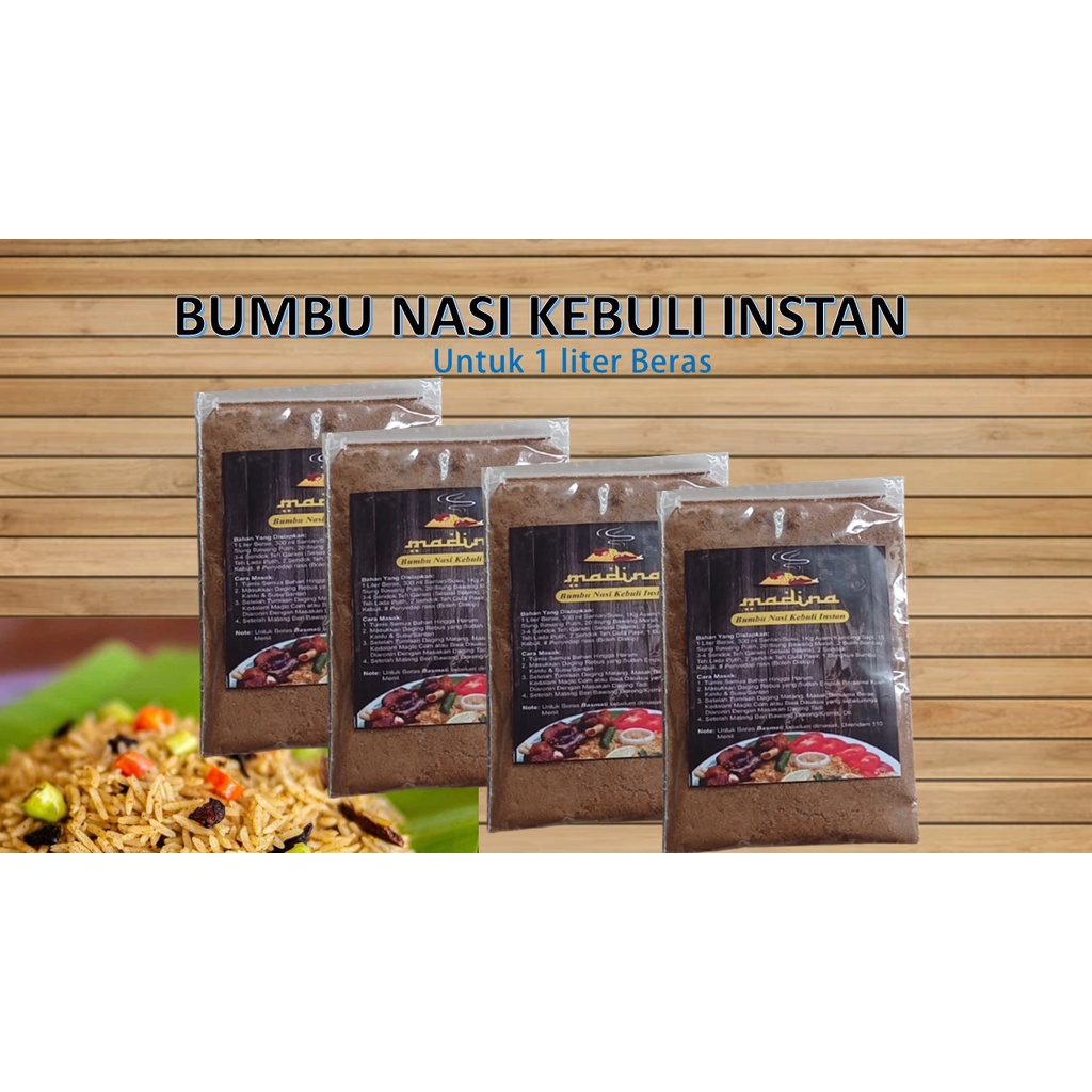 

Bumbu Dasar Kebuli Madina untuk 1 Liter Beras