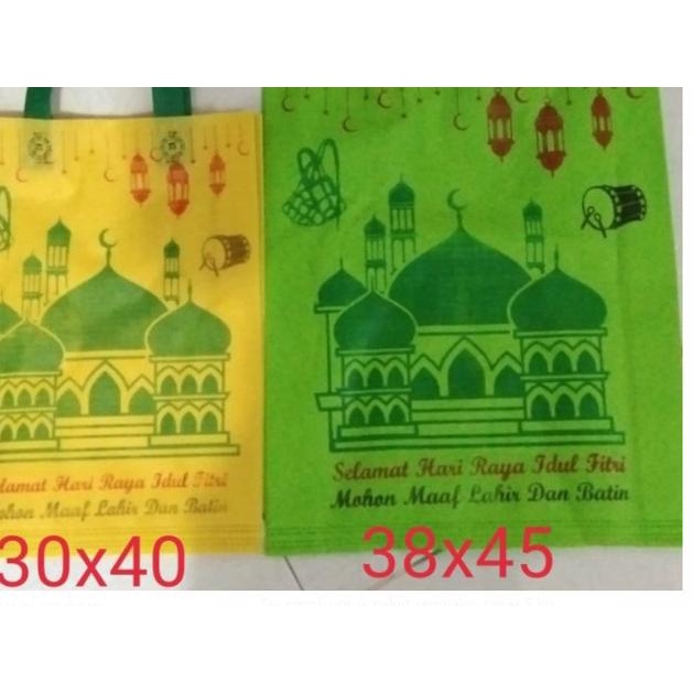 

GOODIE BAG IDUL FITRI / TAS KANTONG BINGKISAN LEBARAN - besar 38x45