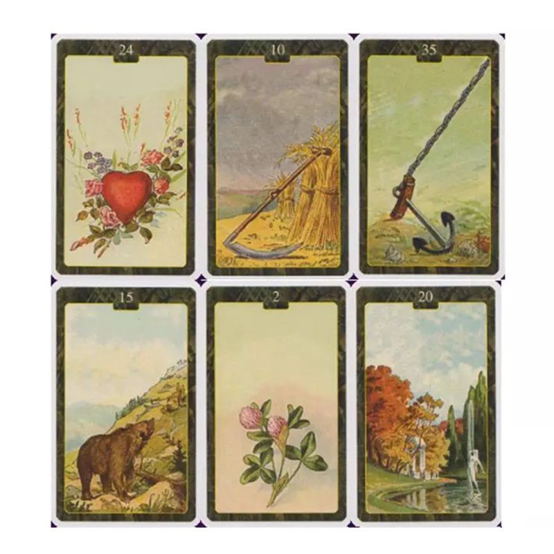 Kartu Tarot Oracle Lenormand Card
