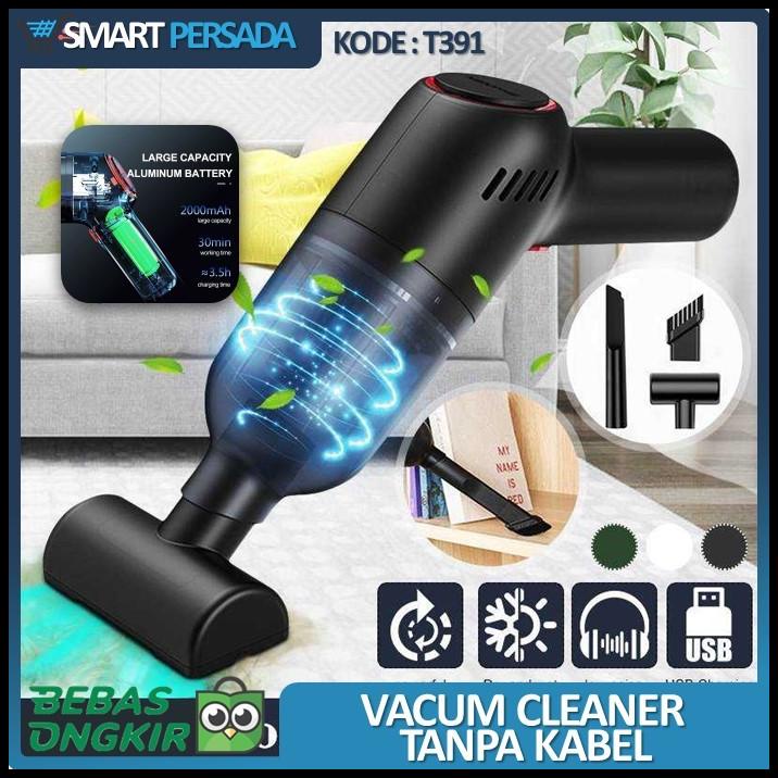 Vacum Cleaner Penyedot Debu Portable Tanpa Kabel Vakum Kasur Sofa