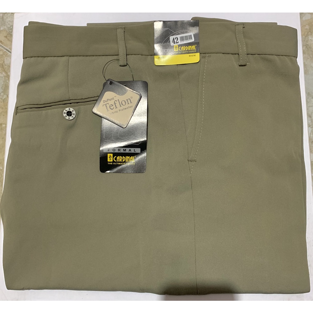 Celana Kerja Formal Teflon Pria Cardinal Jumbo Big Size 39/44