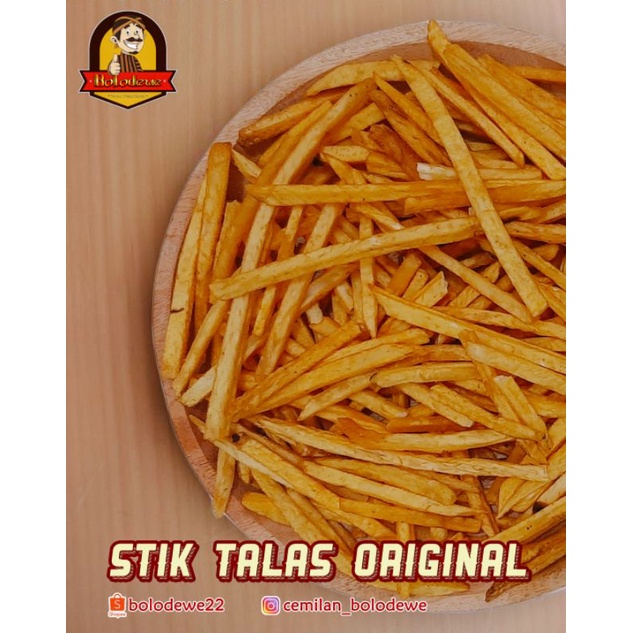 

Stik Talas / Kripik Talas Gurih Original (200 gr)