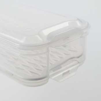 Strongwell Kotak Kontainer Makanan Kulkas Storage Box Drain Hole SW805