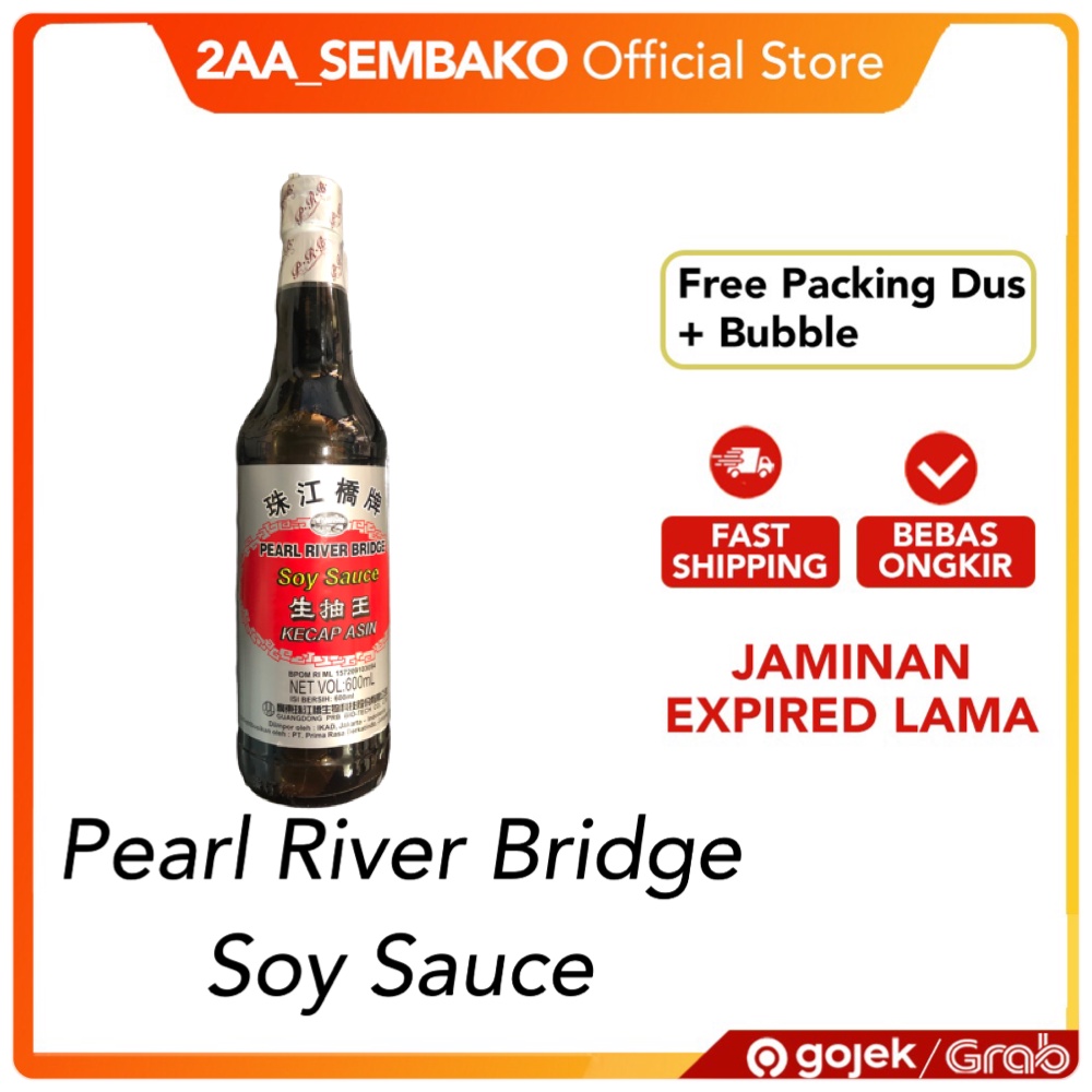 

Pearl River Bridge Superior Soy Sauce 600Ml / Kecap Asin Rasa Jamur