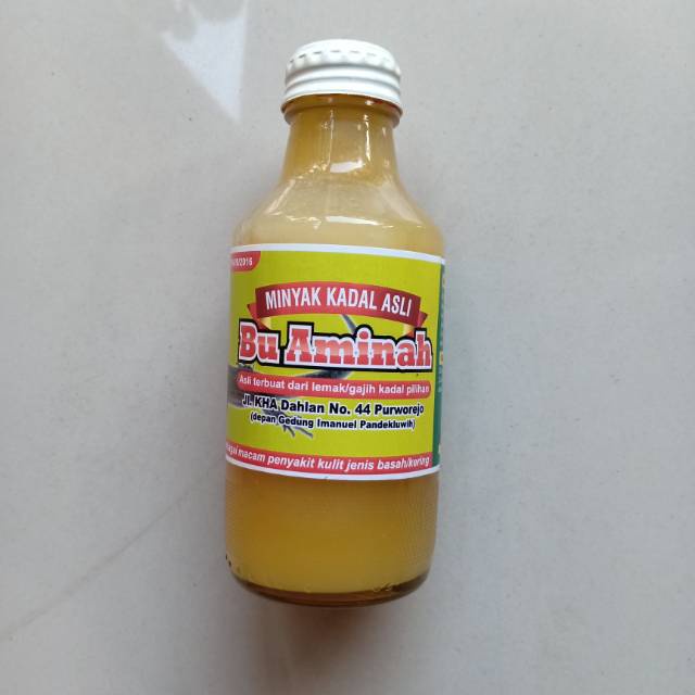 minyak kadal asli ibu aminah obat tradisional koreng kudis borok jamur kulit alergi luka bakar flek 