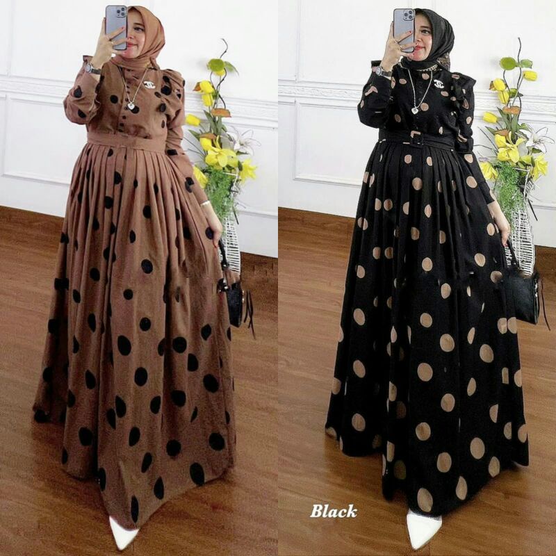 GAMIS RAYON KEKINIAN I MIDI DRESS I DASTER RAYON SUPER GRADE A