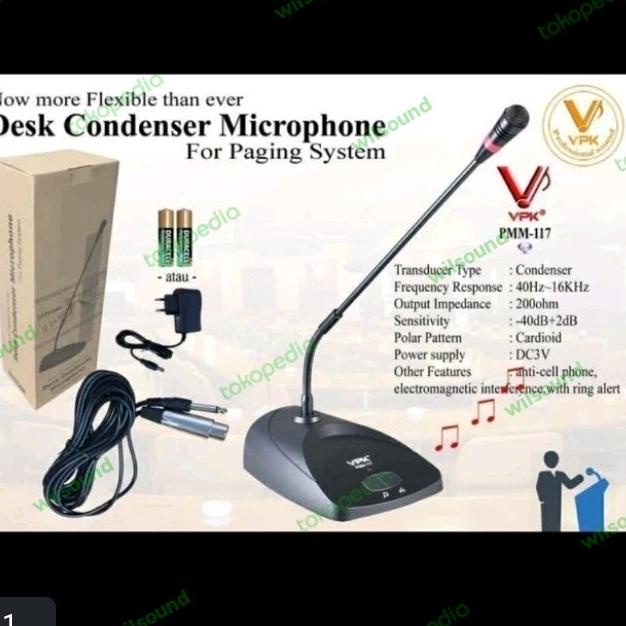 MIC MEJA PODIUM VPK PMM 117 ORIGINAL