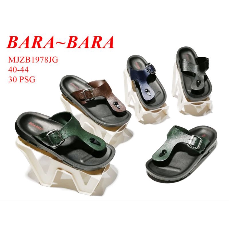 SANDAL JEPIT PRIA IMPORT BARA BARA SENDAL JEPIT COWOK GESPER PINGGIR NYAMAN TRENDY ANTI SLIP