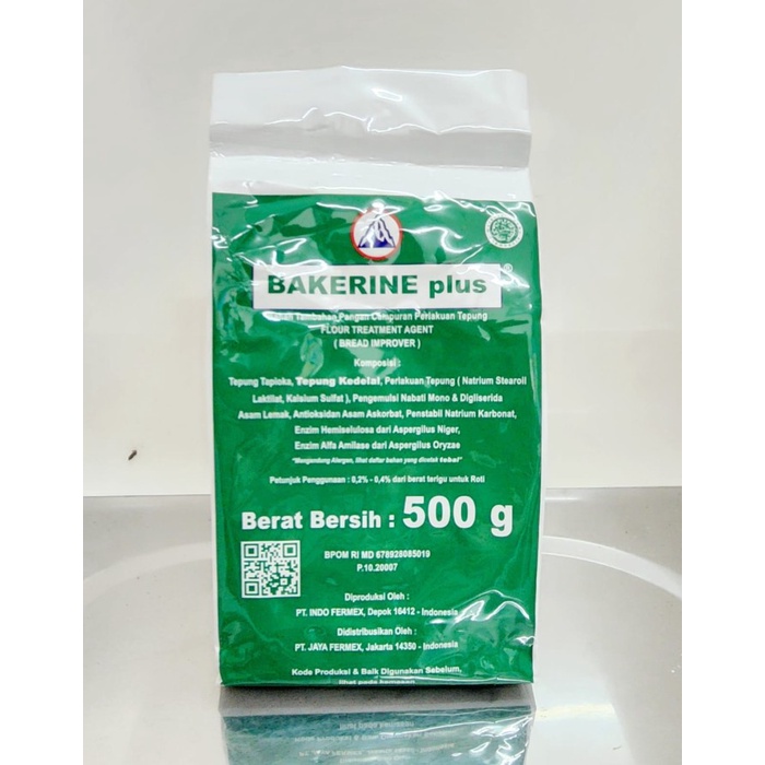 

Pelembut Roti Bakerine Plus (Bread Improver) 500 g
