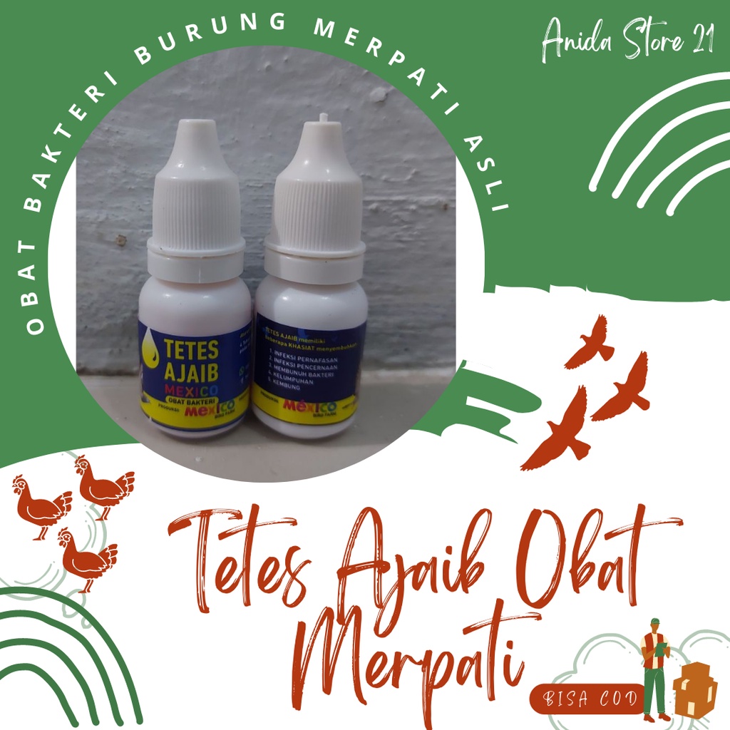 Tetes Ajaib Obat Merpati Obat Bakteri Burung Merpati Asli