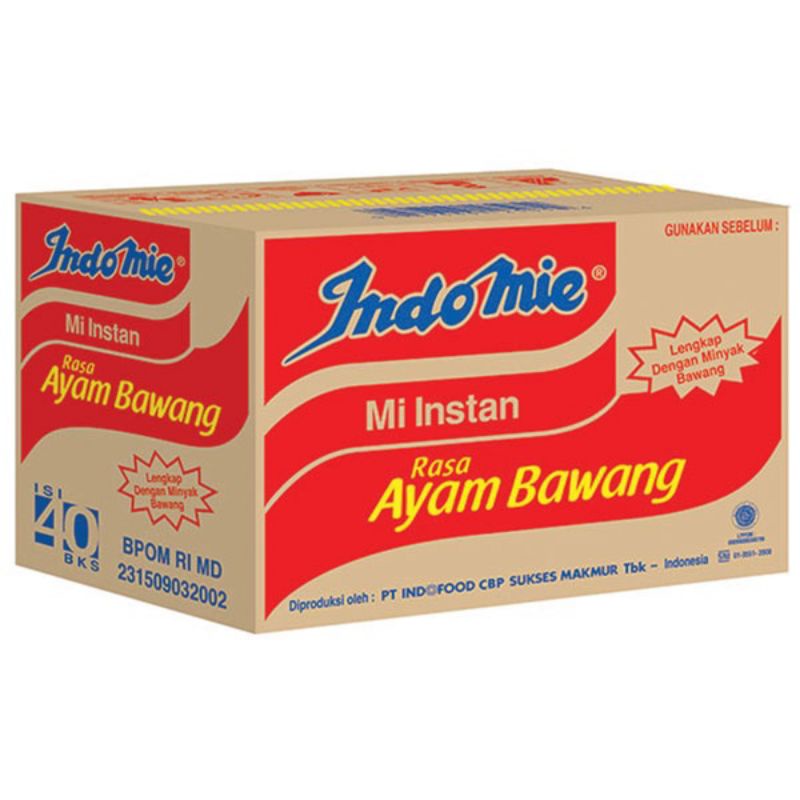 

indomie ayam bawang 1 karton