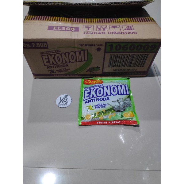 Cream Ekonomi Sabun Colek Anti noda Bersih Kesat Lemon Sabun Wings Cuci baju Piring
