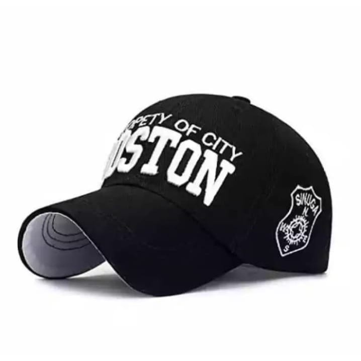 Topi Baseball Import Boston Quality Premium Topi Baseball Pria/Wanita Real Pict bisa bayar di tempat