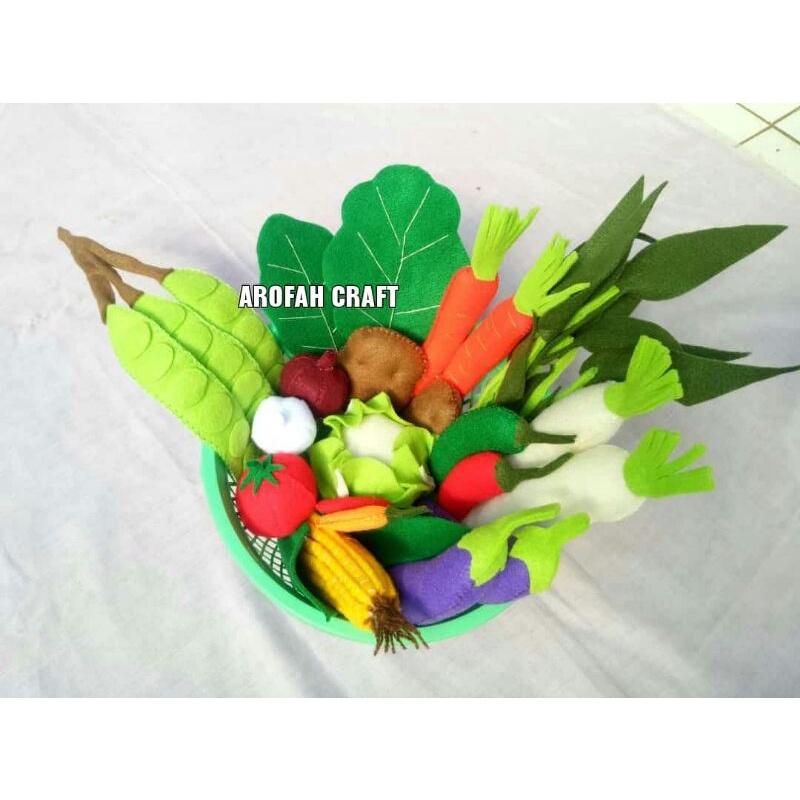 Replika Sayuran Flanel