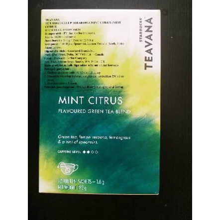 

[S-ERE-♡) Starbucks Teavana Tea Teh Celup-amanah