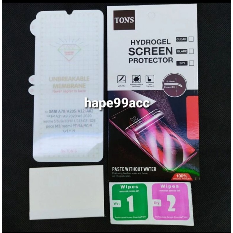 Samsung A04 A04s A04e anti gores hydrogel clear screen protector