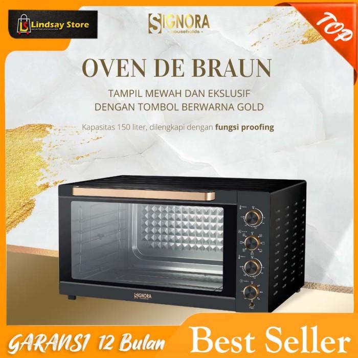 Oven Signora Oven De Braun 150 Liter - Pemanggang Sabtu Minggu Siap Kirim