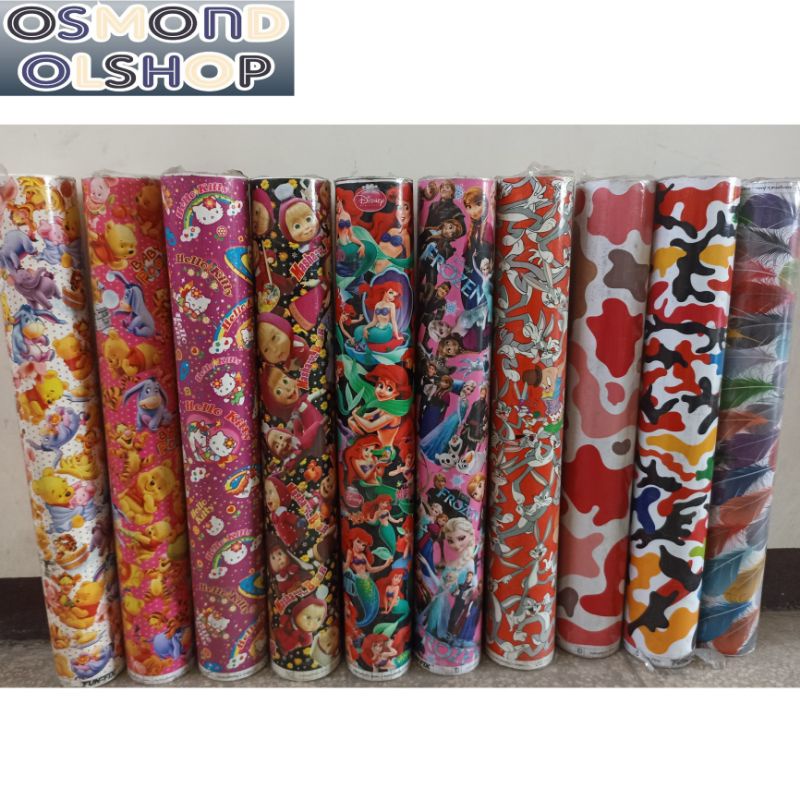 

Sticker Funfix Karakter Kartun Lucu (Roll)