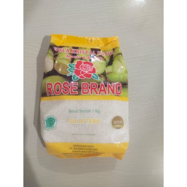 

gula 1 kg rose brand