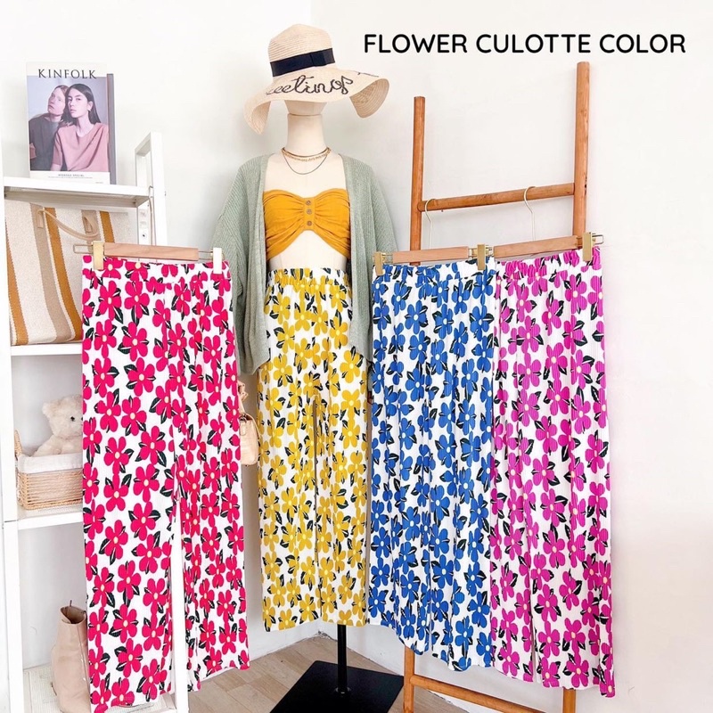 ELIEN FLOWER CULLOTE COLOUR