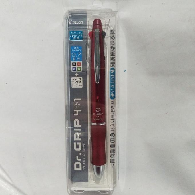 

PILOT "DR.GRIP" 4+1/BPKHDF-SFN/PULPEN PILOT "DR.GRIP" 4PEN+1PENCIL